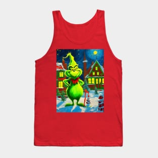 Grinchy Christmas Tank Top